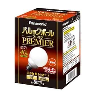 パナソニック パルックボールプレミア  電球40形電球色 EFD10EL7H2 Amazon | パナソニック 電球形蛍光灯 パルックボールプレミア